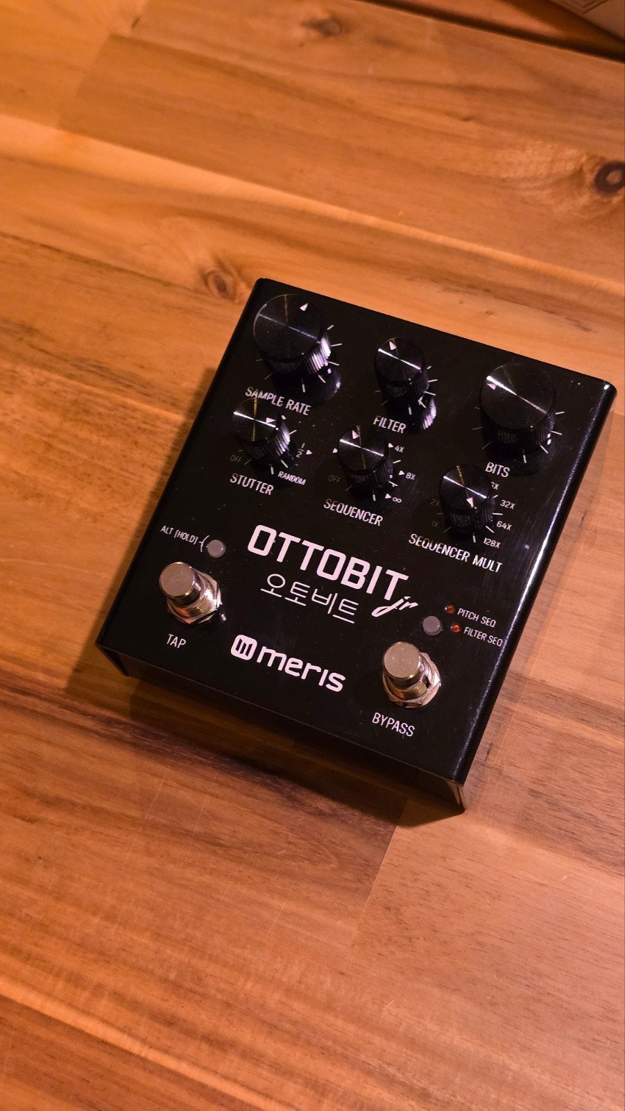 Meris Ottobit Jr. Bitcrusher/Sequencer Pedaal, Ophalen of Verzenden, Zo goed als nieuw, Overige typen