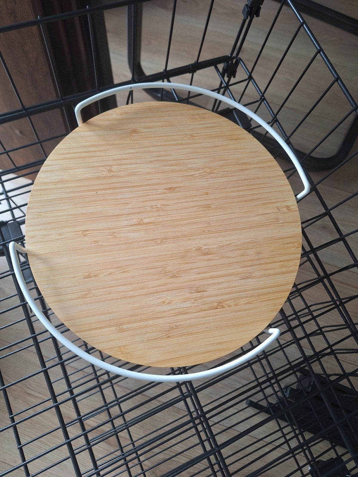 TK Houten draaiplateau ikea, Ophalen