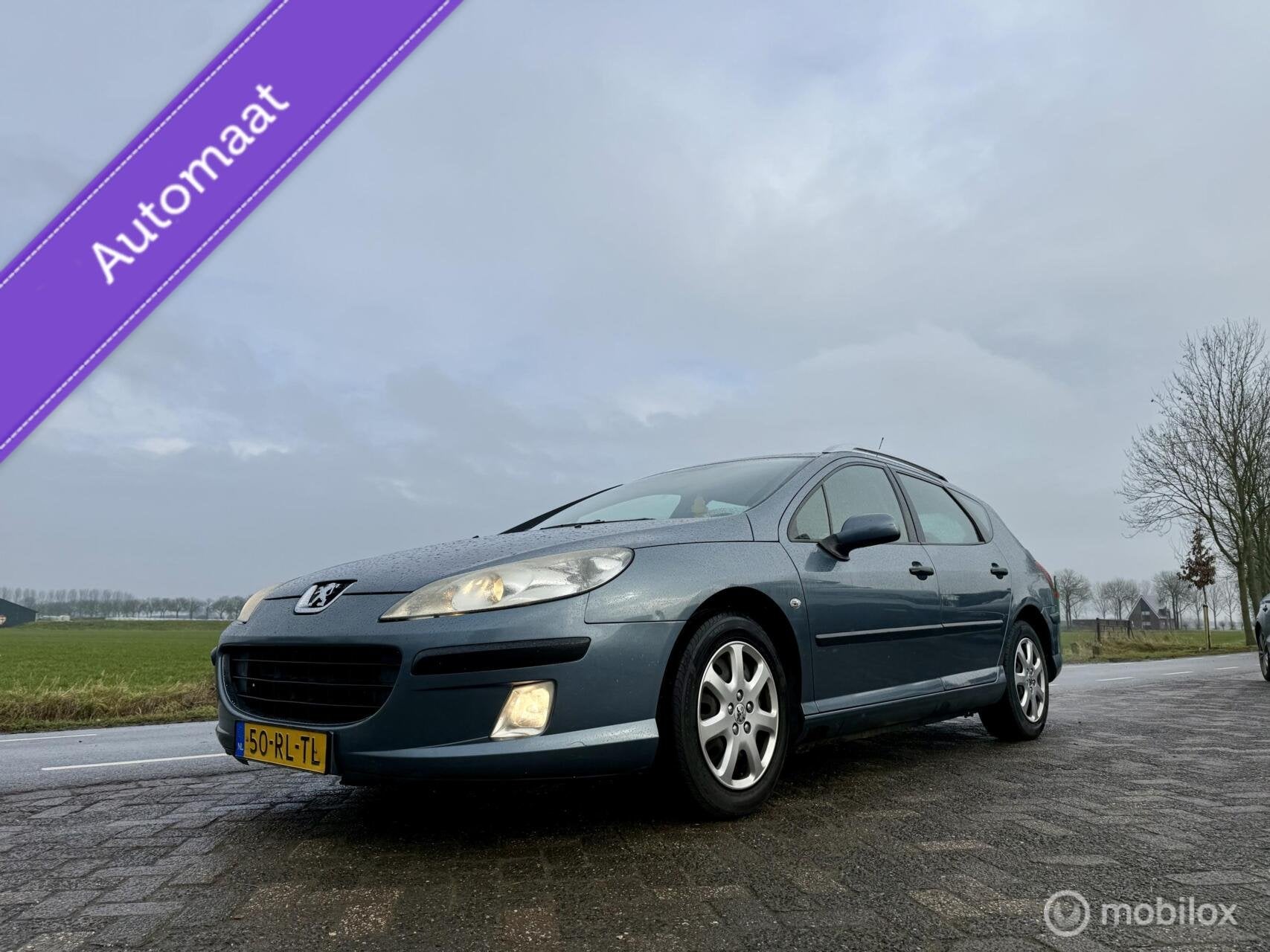 Peugeot 407 SW 2.0-16V XR Pack Automaat, APK 2027, Pano, 136 pk, Gebruikt, 4 cilinders, 1476 kg