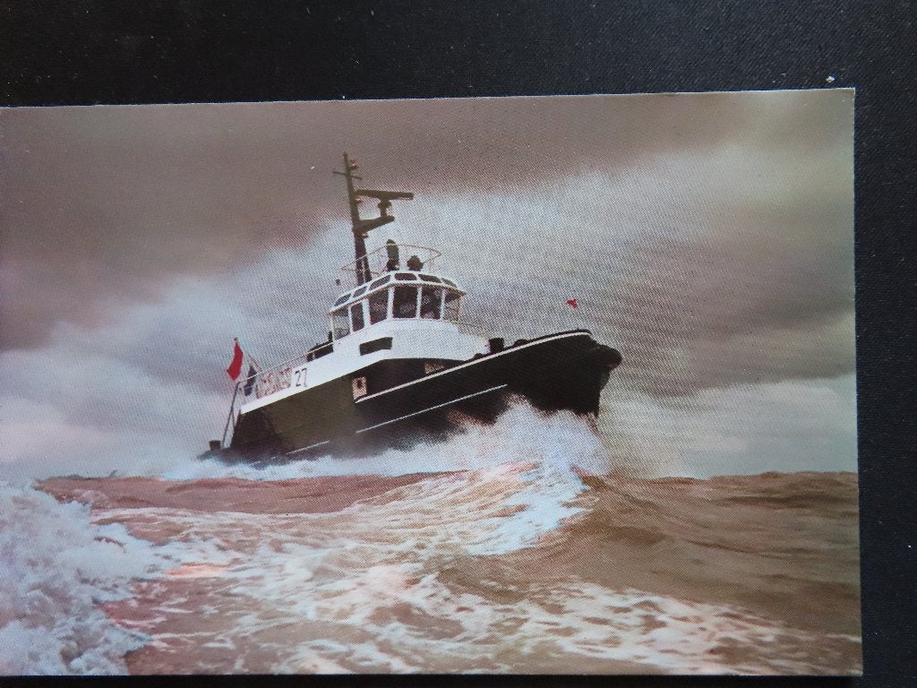 ansichtkaart sleepboot "Hendrik P Goedkoop 27" Goedkoop, Ophalen of Verzenden, Zo goed als nieuw, Motorboot, Kaart, Foto of Prent