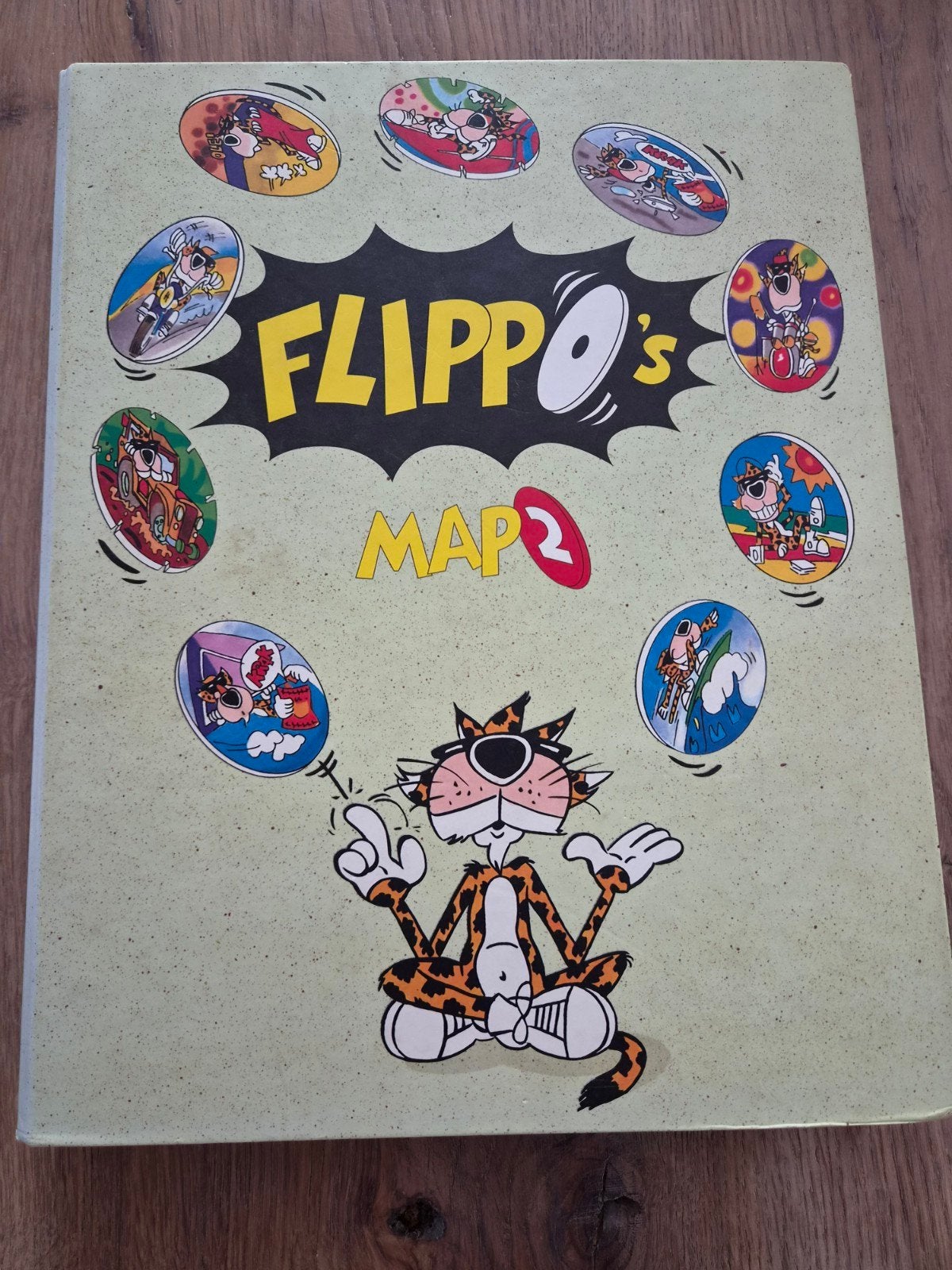 Grote verzameling Flippo's in map, niet compleet, Ophalen of Verzenden, Guinness Record, Verzameling, Met verzamelmap(pen)