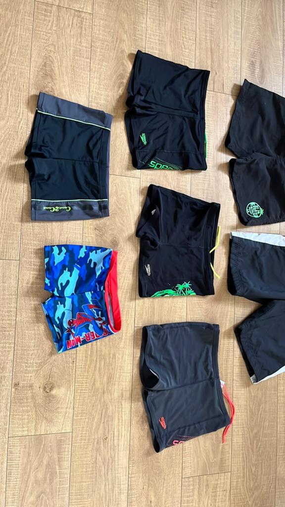 158 152 164 Speedo zwembroek jongen jongens zwarte zwembroek, Ophalen of Verzenden, Gebruikt, Jongen, Sport- of Zwemkleding