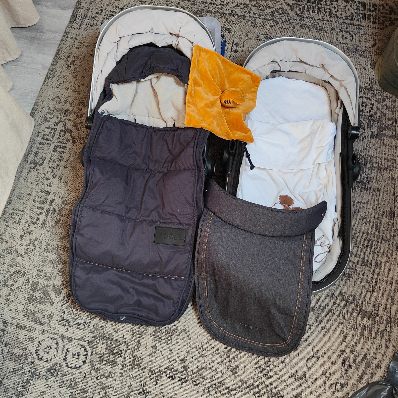 Joolz kinderwagen met reiswieg en accessoires, Gebruikt, Met reiswieg, Ophalen, Kinderwagen