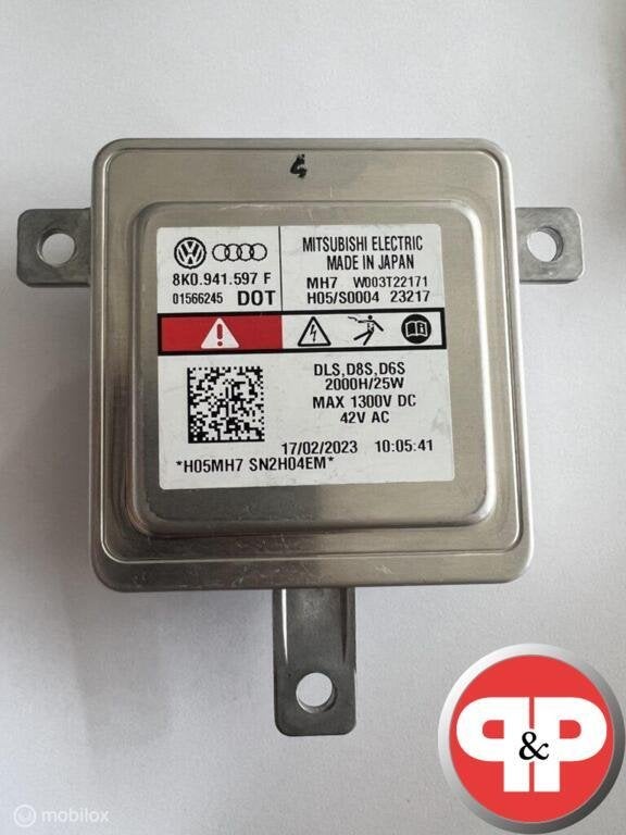 VW AUDI PORSCHE Xenon Module 8K0941597F