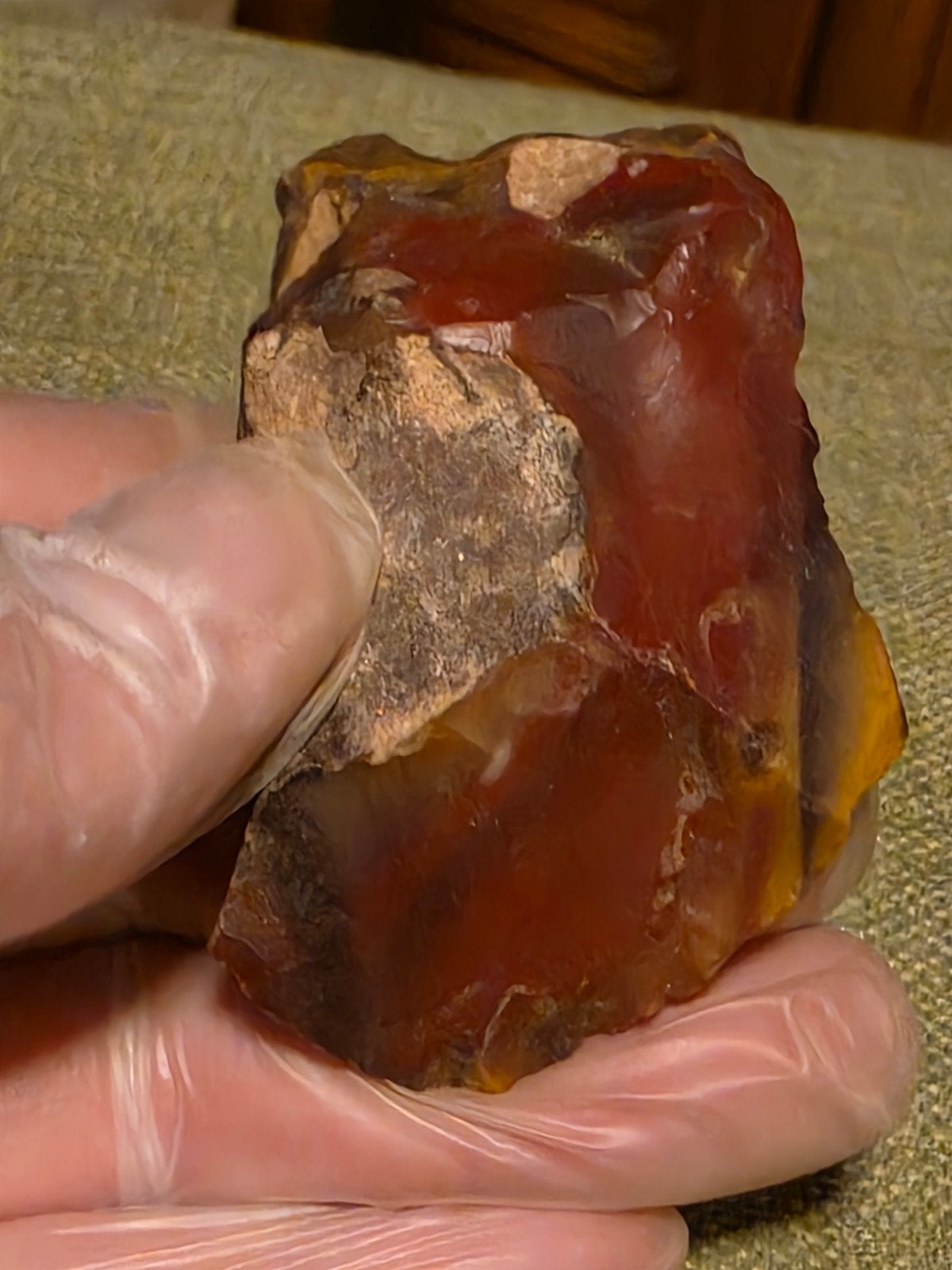 Prehistorisch Artefact - Vuursteen, Verzamelen, Ophalen of Verzenden, Overige typen