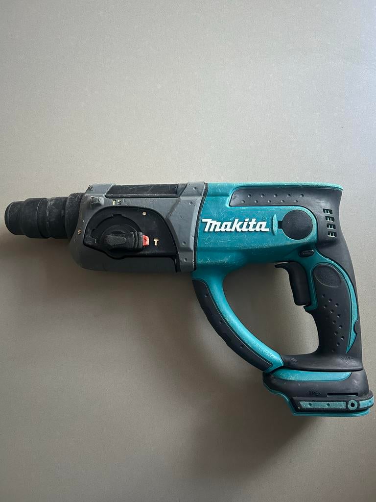 Makita 18V DHR202 Klopboormachine combihamer, Gebruikt, Boor- en/of Breekhamer, Ophalen of Verzenden, Minder dan 400 watt