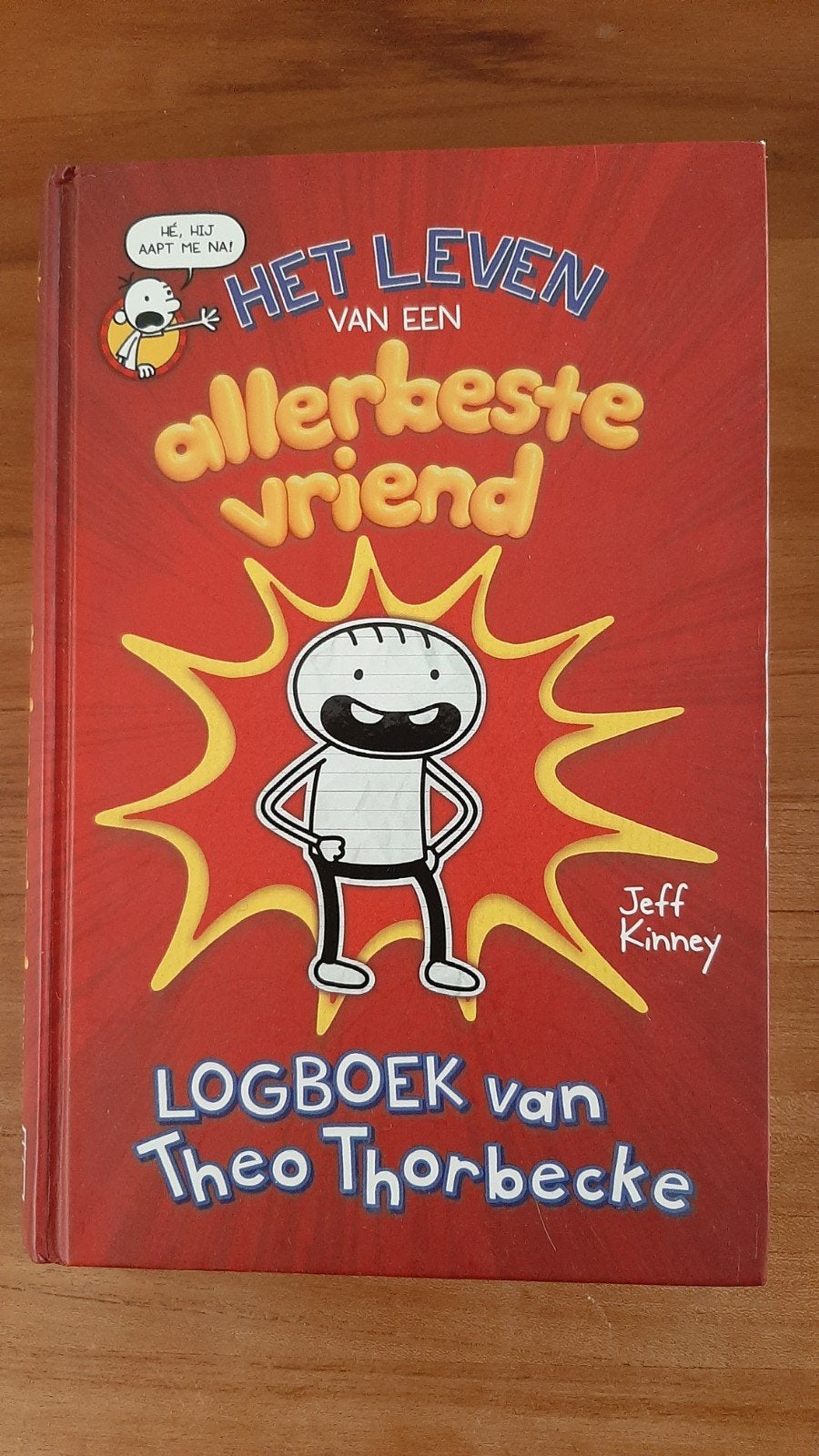 Jeff Kinney - Logboek van Theo Thorbecke, Jeff Kinney, Fictie algemeen, Ophalen of Verzenden, Zo goed als nieuw