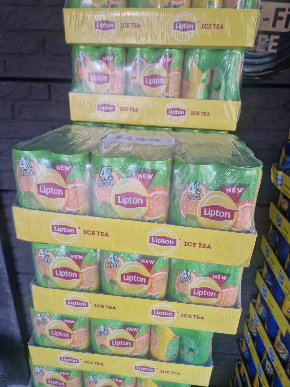 blikken liptonic ijsthee, Diversen, Levensmiddelen, Ophalen of Verzenden