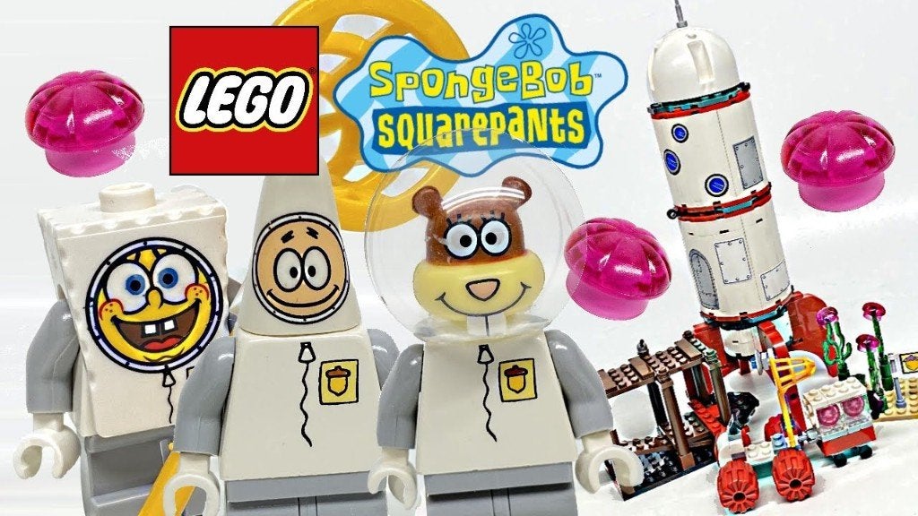 Lego Spongebob Squarepants Sandy's Rocketship Raket Set 3831, Kinderen en Baby's, Overige thema's, Lego, Ophalen of Verzenden