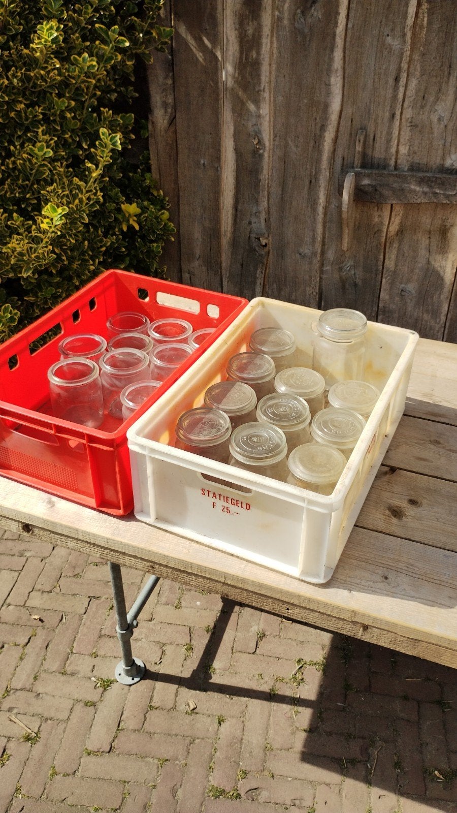 Wekpotten voor inmaken - diverse maten, Ophalen, Overige merken, Glas, Overige typen