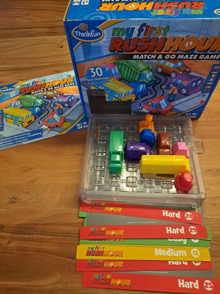 Thinkfun My First Rush Hour: Smart Game, Een of twee spelers, Ophalen of Verzenden, Zo goed als nieuw, Thinkfun