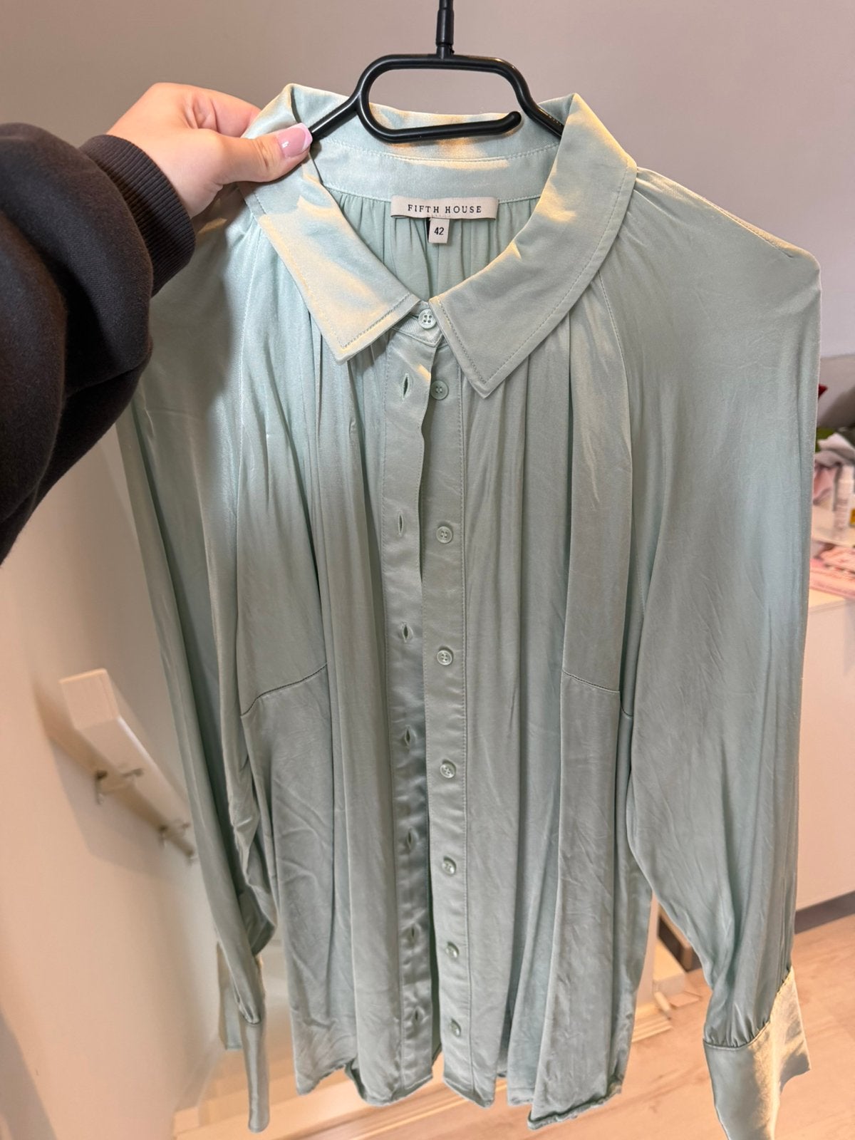 Fifth house blouse mint groen, Ophalen of Verzenden, Zo goed als nieuw, Maat 42/44 (L), Groen