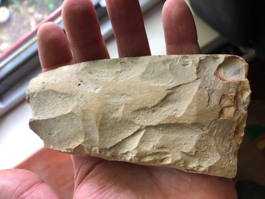 Bodemvondst STEENTIJD BIJL Neolithicum 4000 jr Prehistorie, Ophalen of Verzenden