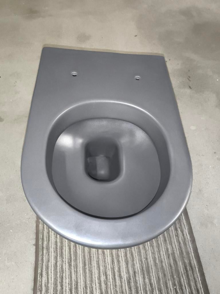 Antraciet nieuwe wc/toilet pot, Ophalen