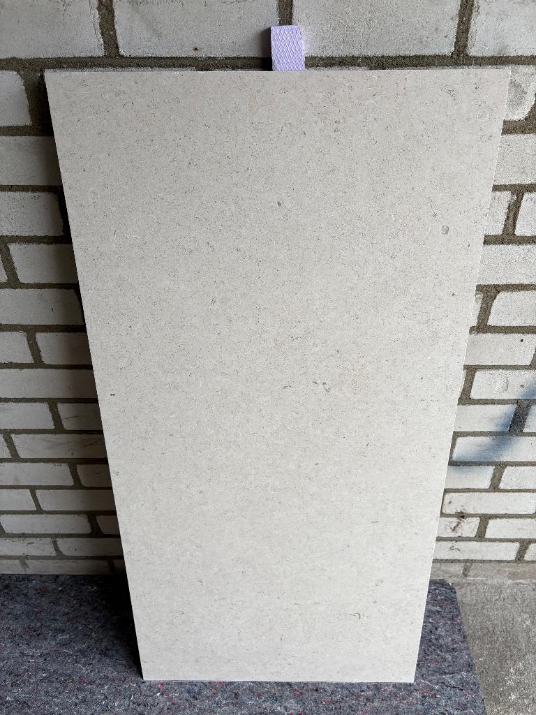 Buitenkeukenblad marmer afm:120x60x2cm voor in buitenkeuken., Ophalen, Nieuw, Houtskool
