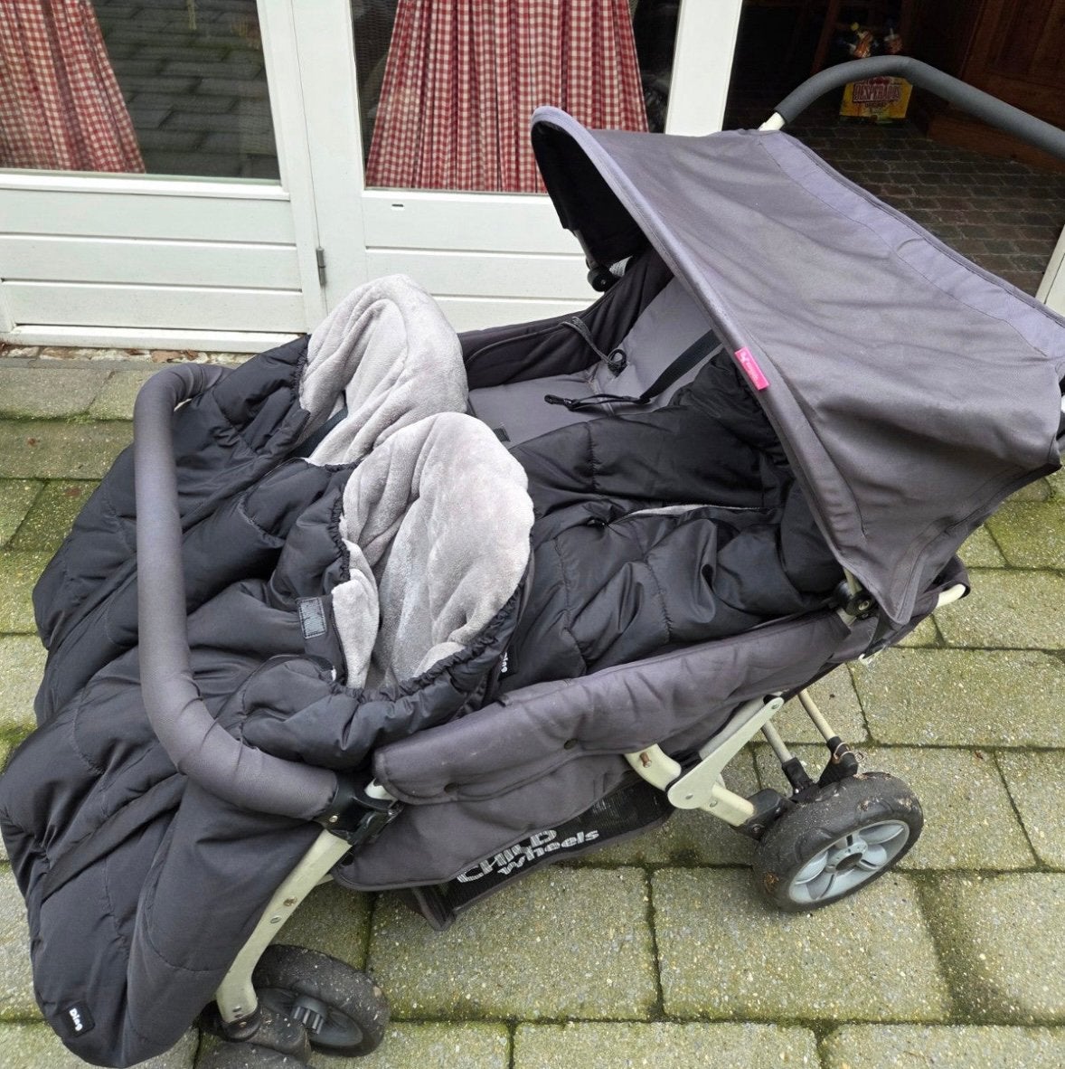 4 ling kinderwagen merk Child wheels incl 4 beenzakken, Ophalen of Verzenden, Zo goed als nieuw, Overige merken