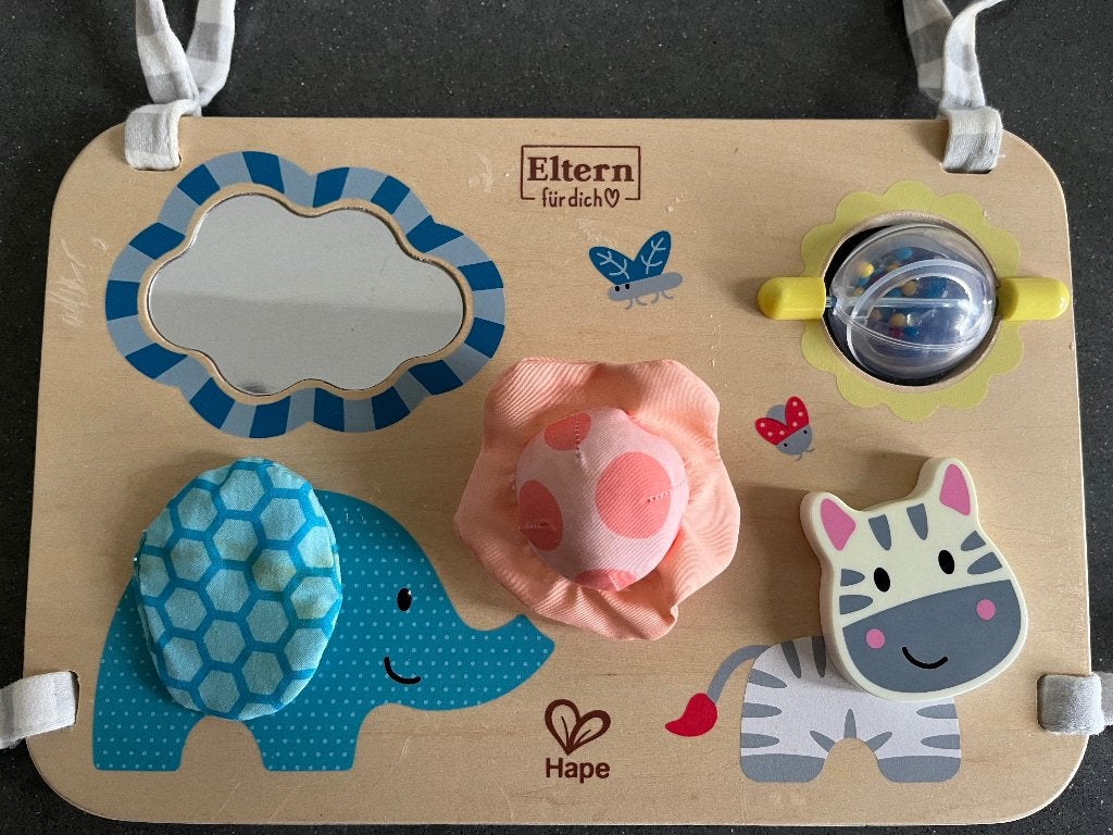 Baby-speeltje voor de box (Hape), Ophalen of Verzenden, Zo goed als nieuw