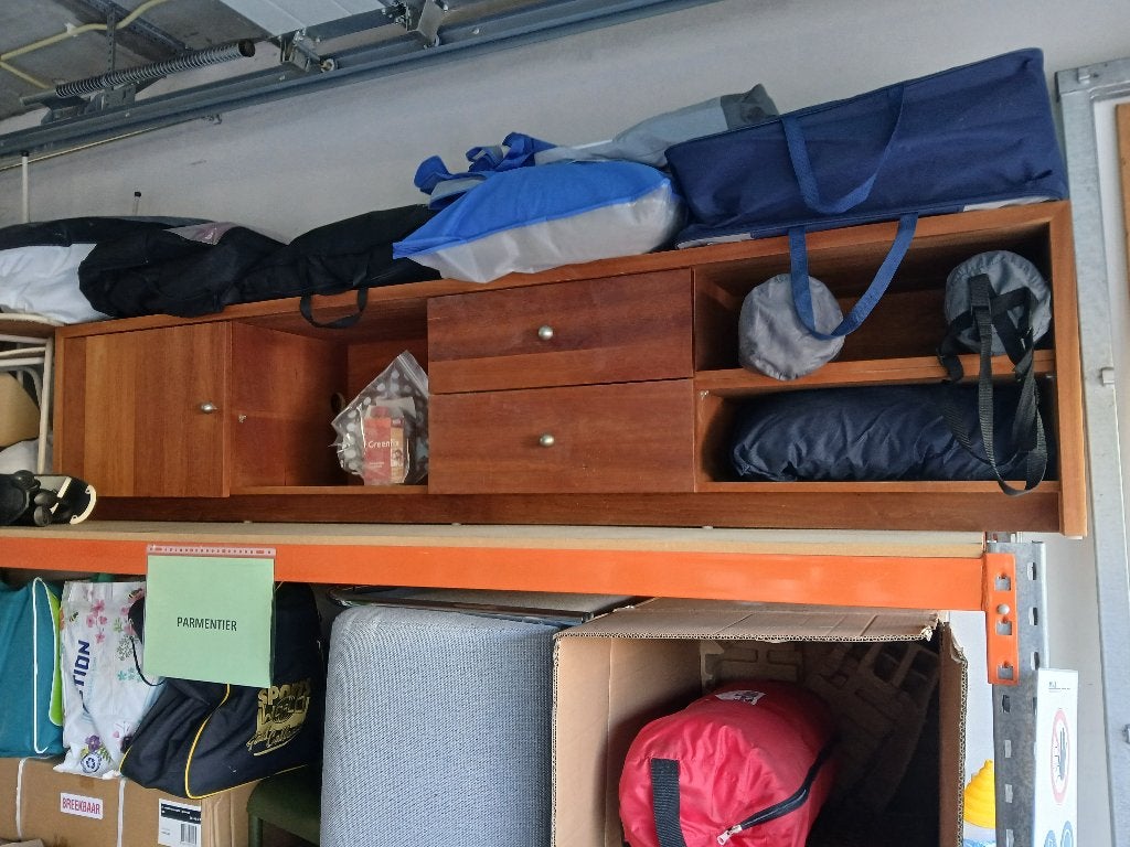 Dressoir TV meubel Kersenhout, Huis en Inrichting, Kasten | Dressoirs, Gebruikt, 200 cm of meer, 25 tot 50 cm, Met lade(s), Met deur(en)