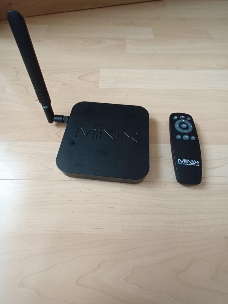 Tv box Minix neo x7. En afstandsbediening. Geen adapter, Ophalen