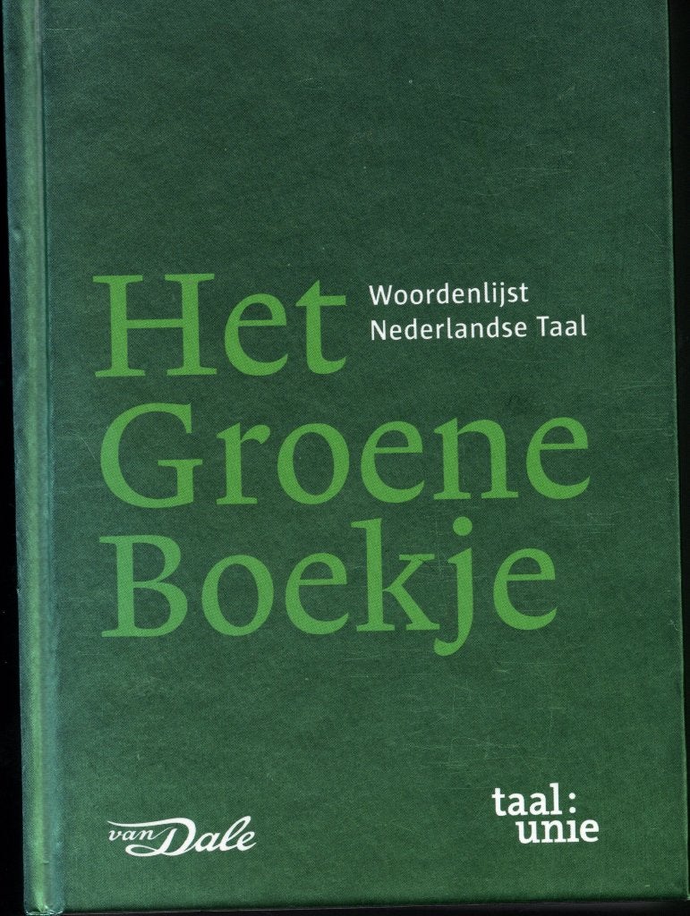 groene boekje, Boeken, Ophalen of Verzenden, Zo goed als nieuw, Diverse auteurs
