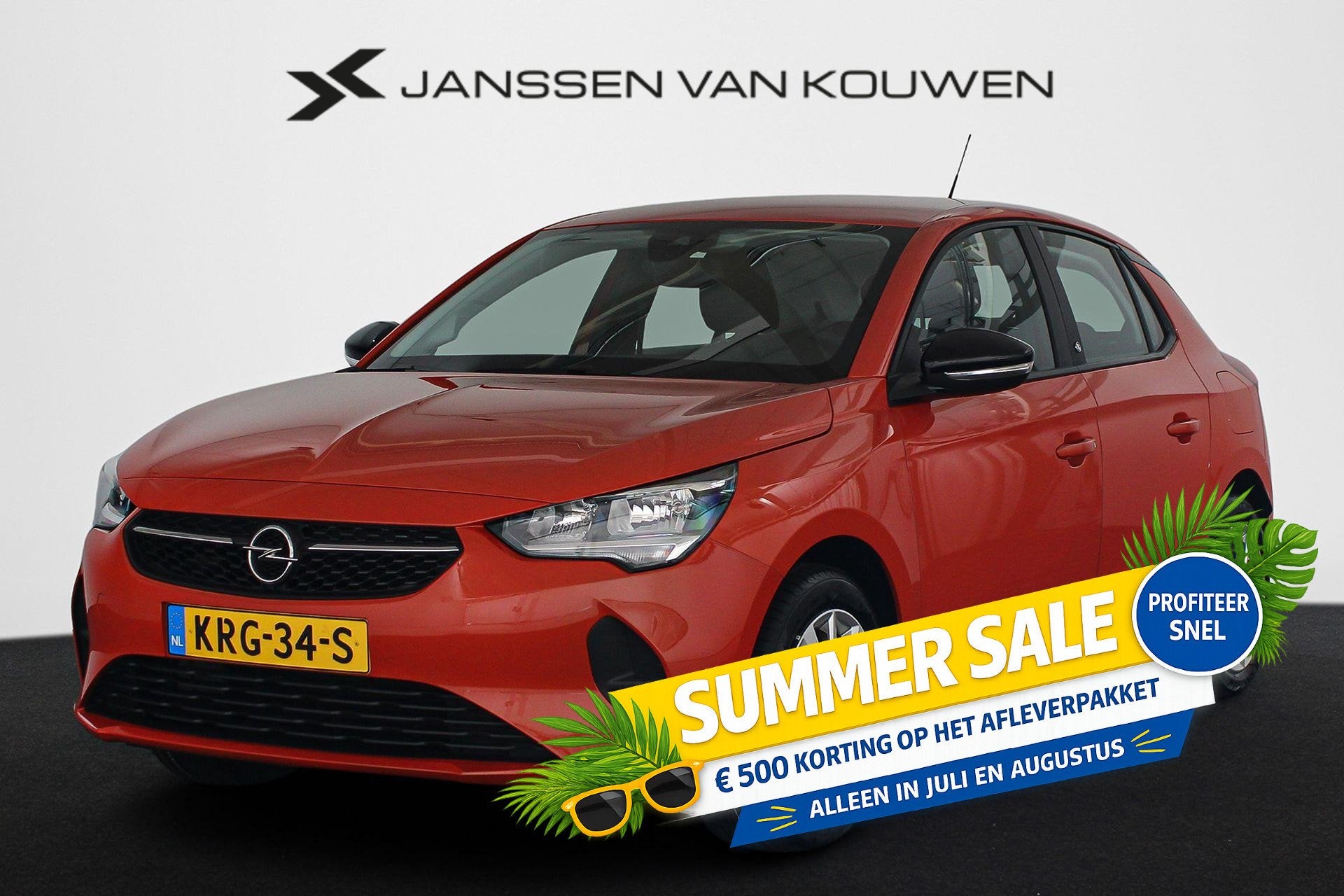 Opel Corsa-e Edition 50 kWh SOH 100% Apple CarPlay Parkeerse