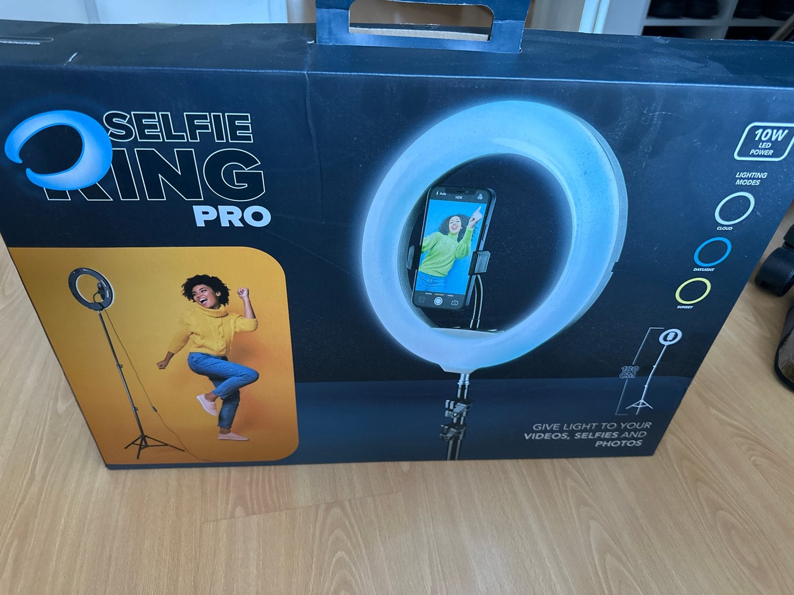 Selfie Ring Pro - Perfect voor video's en foto's, Ophalen of Verzenden, Nieuw