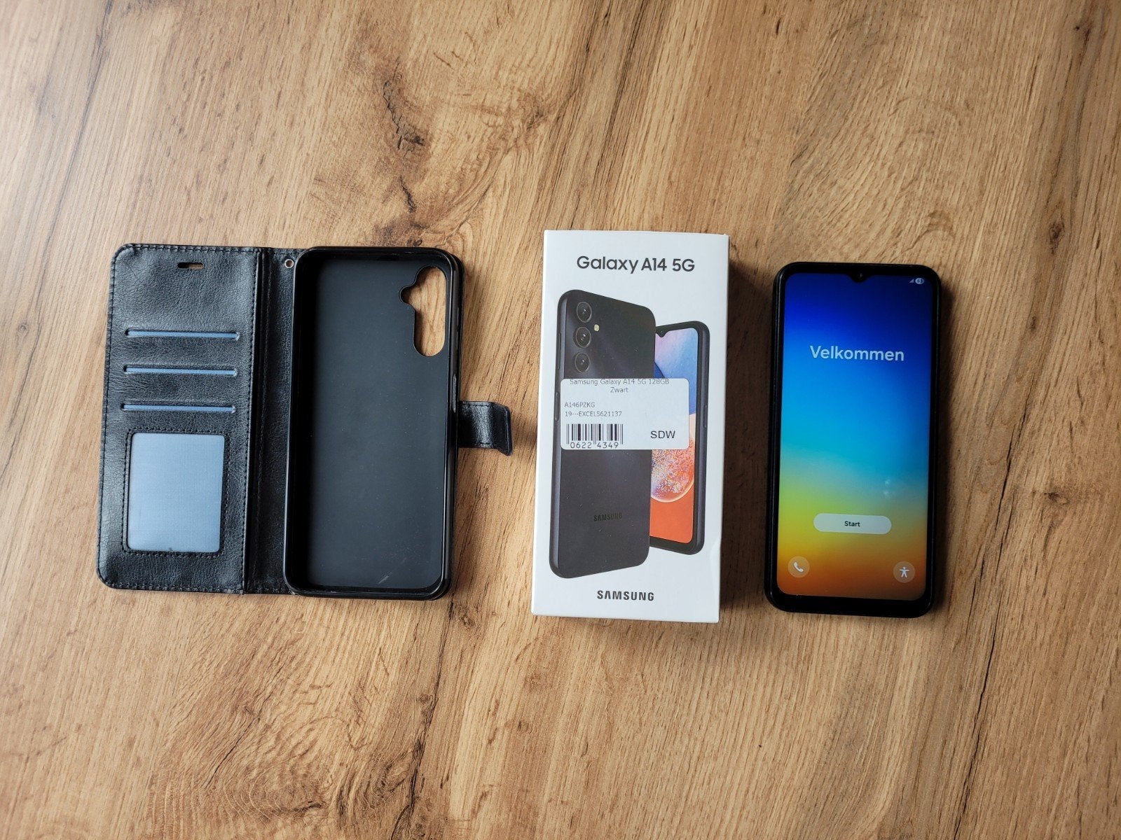 Samsung Galaxy A14 5G, Telecommunicatie, Mobiele telefoons | Samsung, Zwart, Ophalen of Verzenden, Zo goed als nieuw, 128 GB