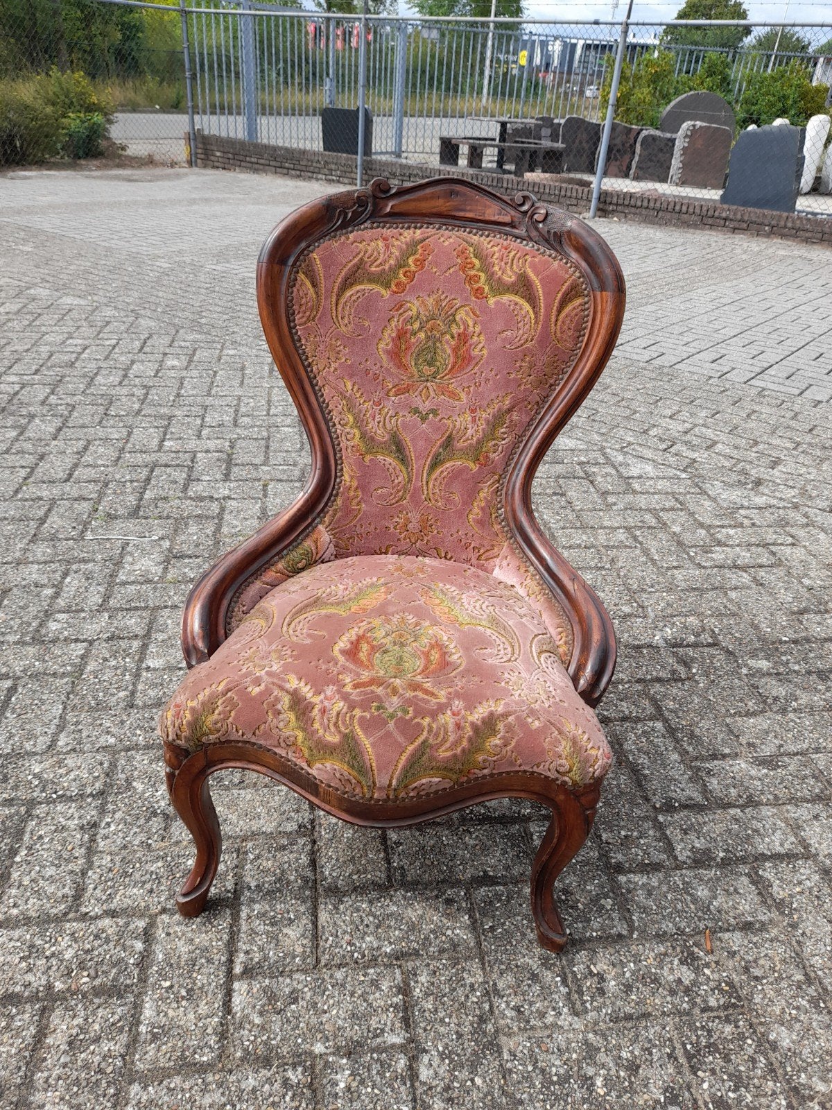 Antiek brei stoeltje in een nette staat, Ophalen, Zo goed als nieuw, 75 tot 100 cm