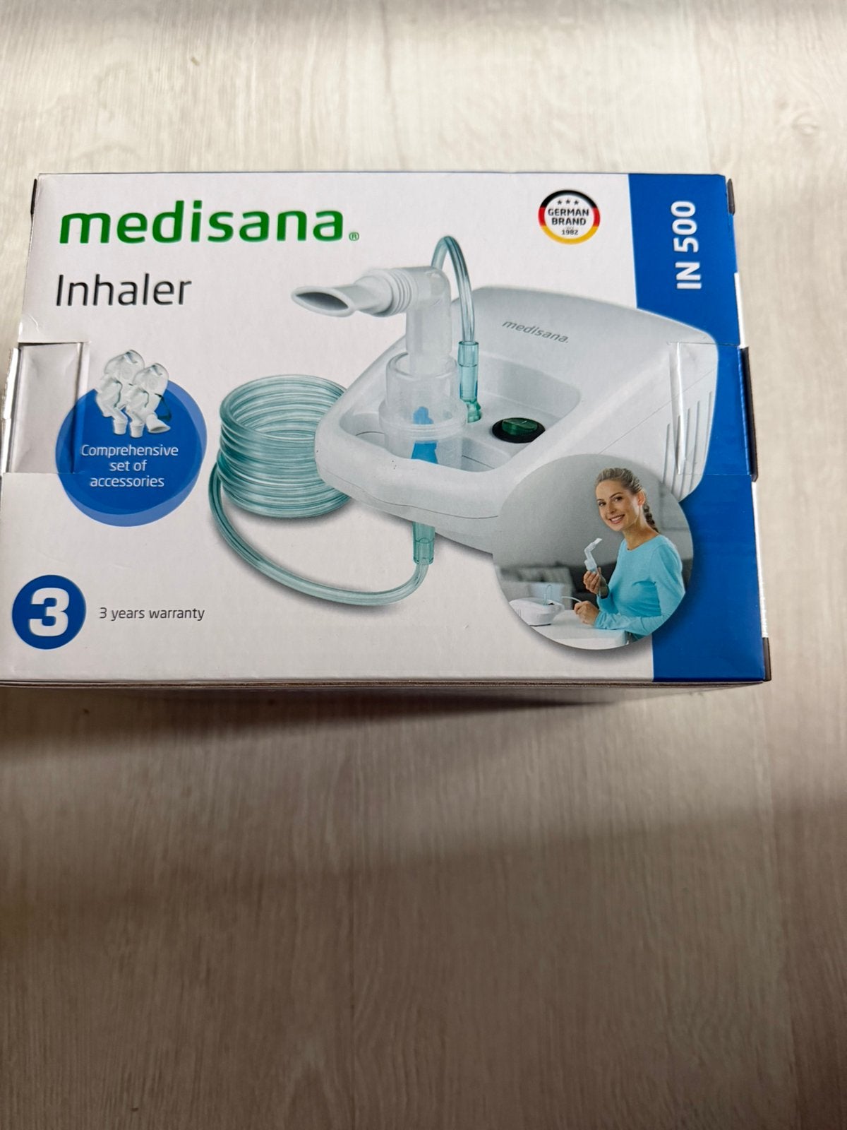 Medisana inhaler IN 500 nieuw, Ophalen of Verzenden, Zo goed als nieuw, Overige typen