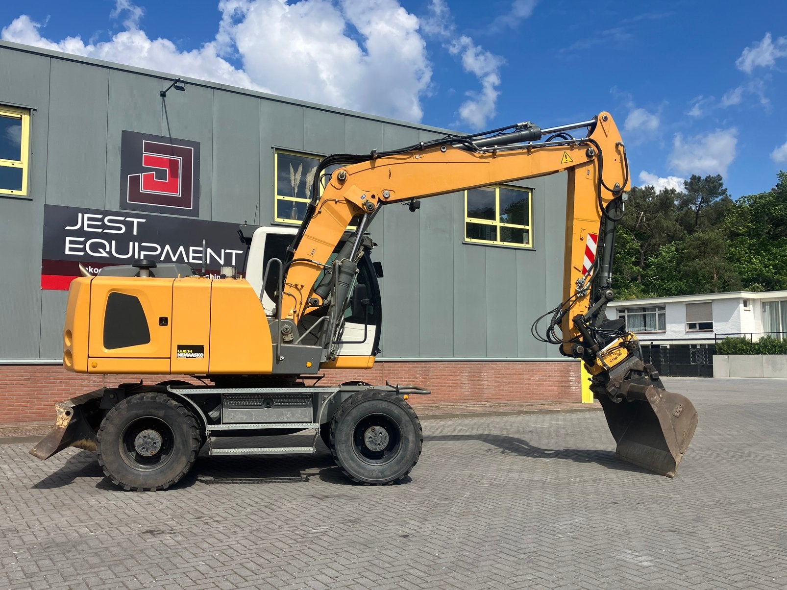 Liebherr 916 mobiele kraan, engcon, draaikantelstuk, Zakelijke goederen, Machines en Bouw | Kranen en Graafmachines, Ophalen, Graafmachine