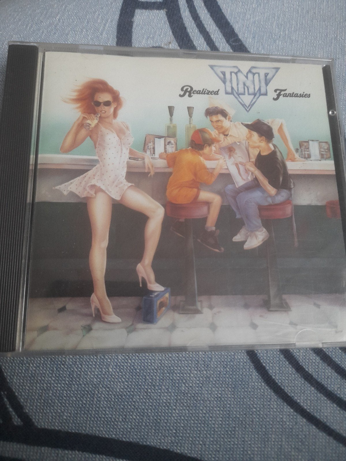 TNT - Realized Fantasies CD (Hard Rock), Cd's en Dvd's, Gebruikt, Hard Rock, Ophalen of Verzenden, Inclusief doosje