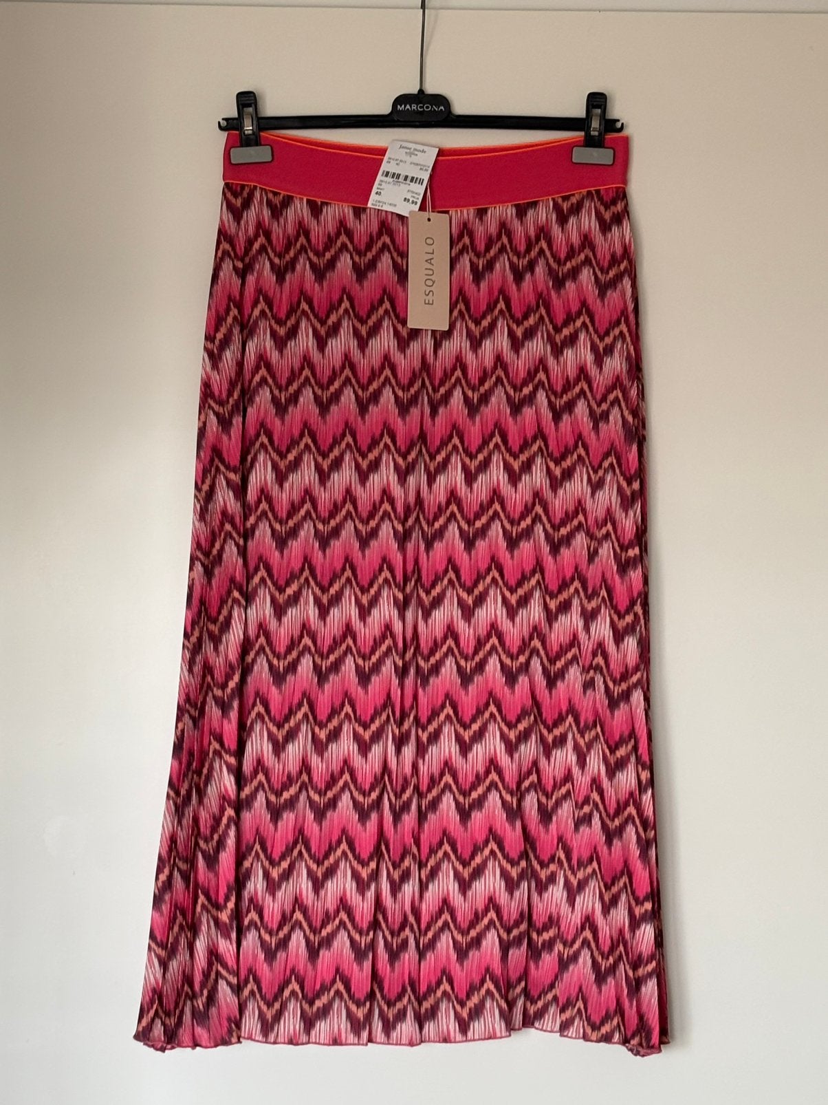 Nieuw met kaartje: zomerse rok Esqualo maat 40, Maat 38/40 (M), Verzenden, Nieuw, Roze