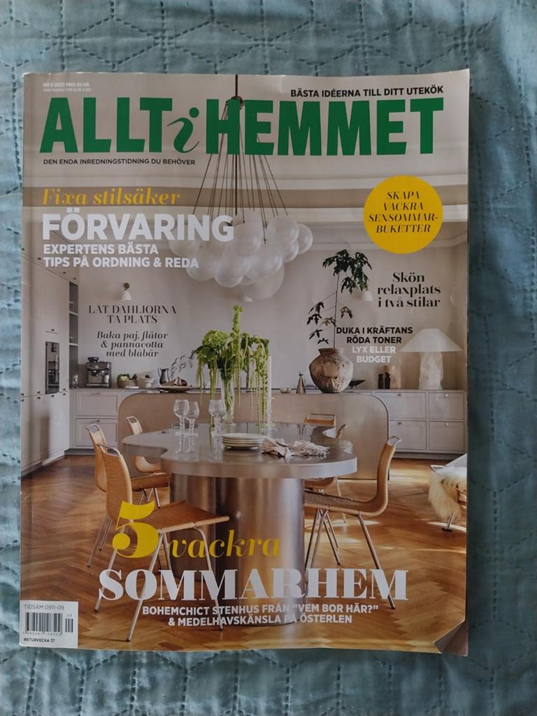 Zweeds Woontijdschrift Allt i Hemmet van Tante Brocante, Ophalen of Verzenden