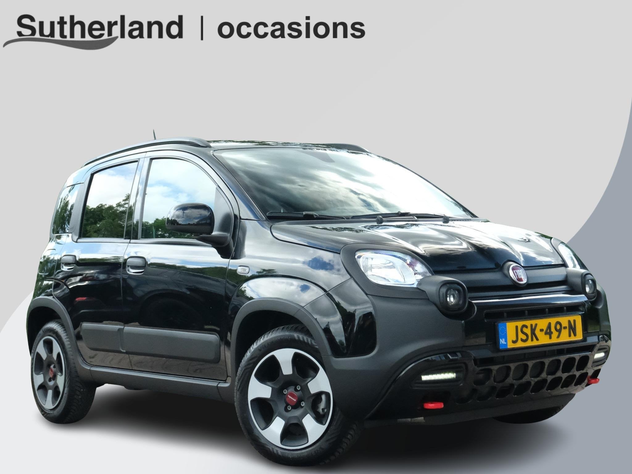 Fiat Panda 1.0 Hybrid RED Cross 69 PK | CarPlay | DAB | LED, Auto's, Stof, Gebruikt, Euro 6, Panda