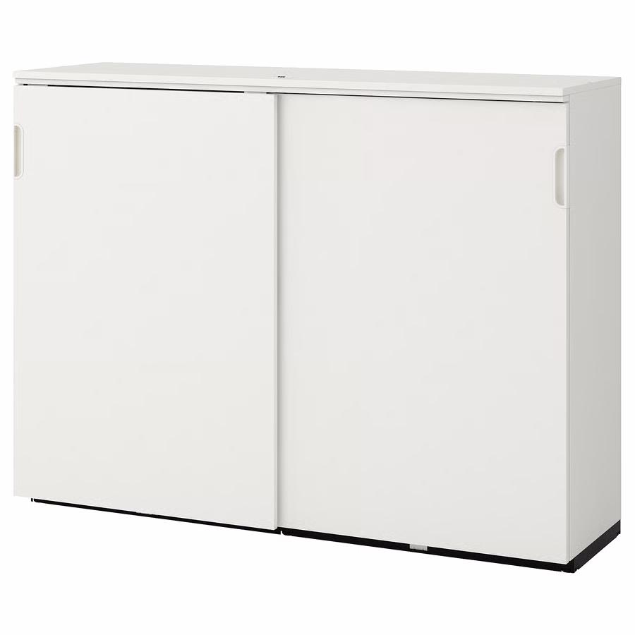Ikea Galant kast met schuifdeuren wit 160x120x45, Ophalen, Zo goed als nieuw, 25 tot 50 cm, Minder dan 100 cm