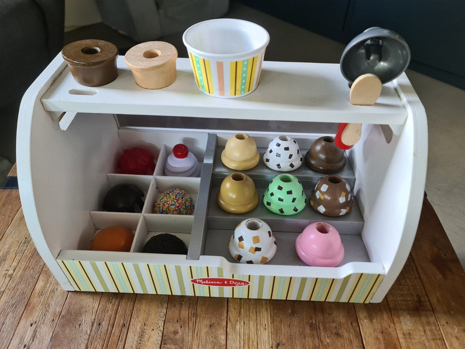 Melissa & Doug ijscokraam ijsjesmaker, Ophalen of Verzenden, Zo goed als nieuw