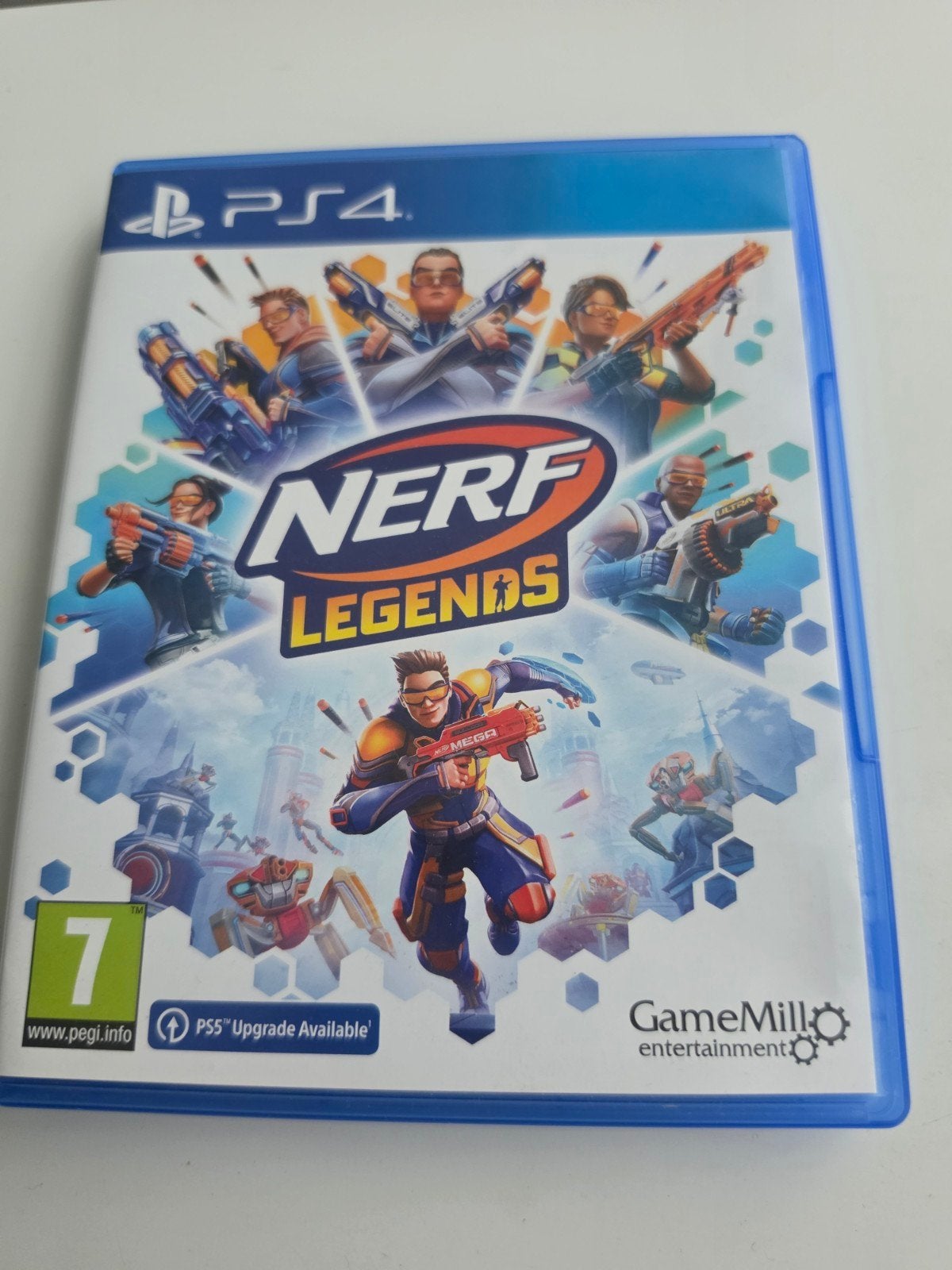 NERF Legends voor Playstation 4 en 5 Lees Goed Aub, Online, Shooter, GameMill Entertainment, 1 speler