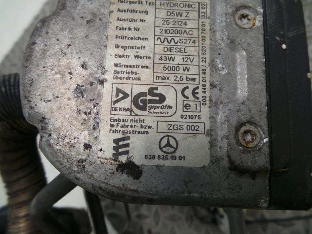 MERCEDES VITO 112 CDI OVERIGE 2003, Ophalen of Verzenden, Gebruikt, ARN erkend