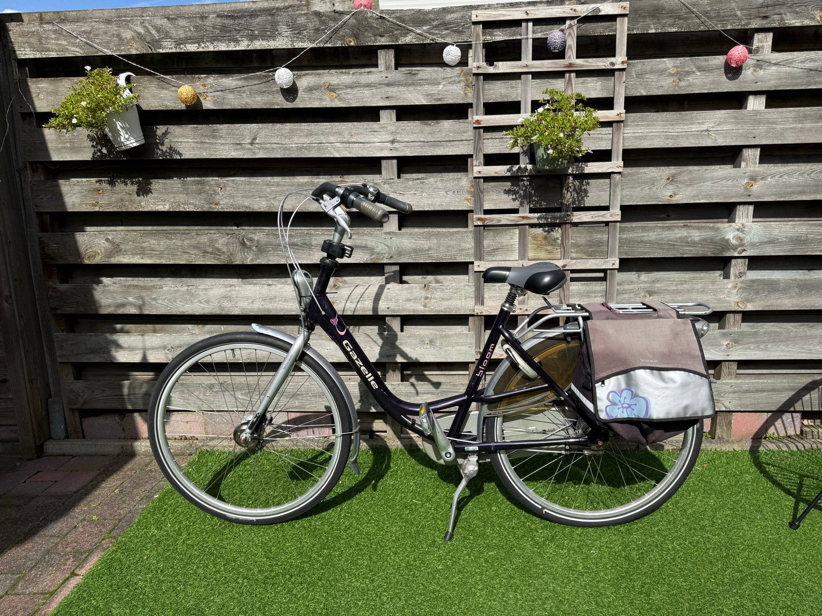 Gazelle Bloom moederfiets 53 cm zeer netjes, Ophalen, Gazelle, Trommelrem, 53 tot 56 cm