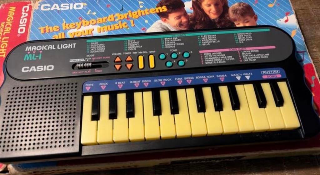 Casio ML-1 Magical Light Keyboard, Muziek en Instrumenten, Keyboards, Gebruikt, Overige aantallen, Casio, Ophalen of Verzenden
