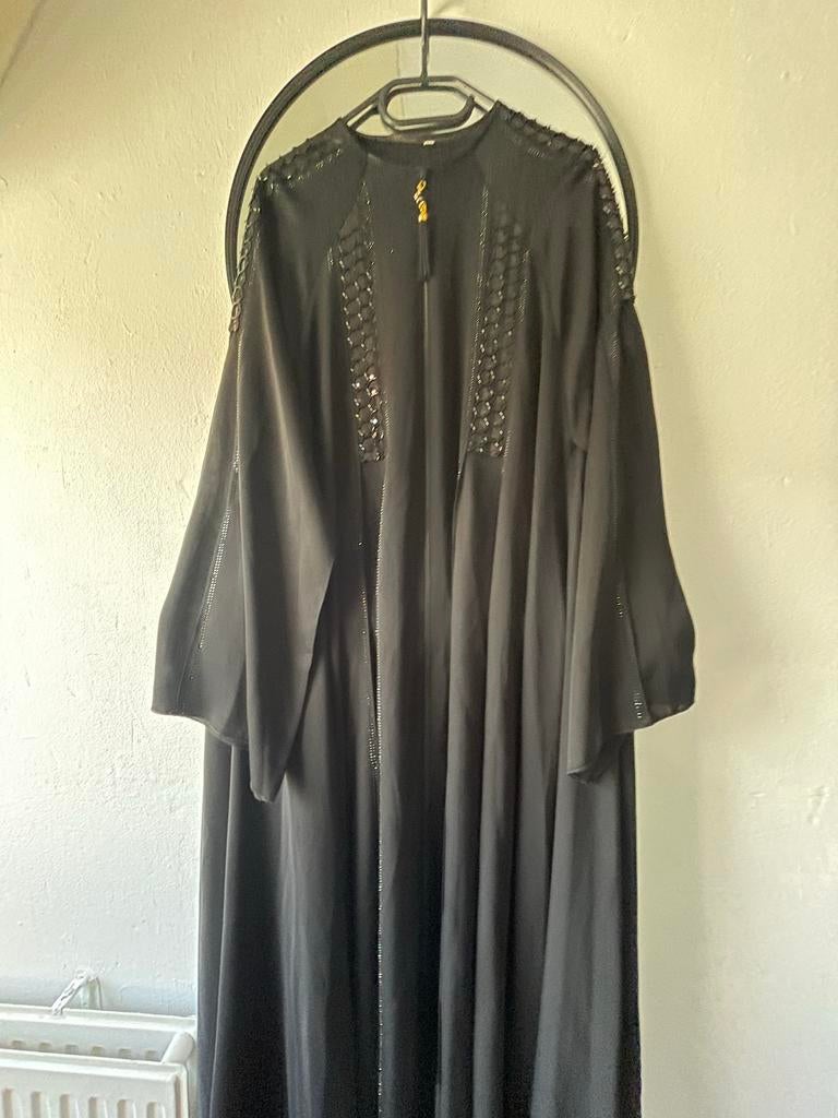Prachtige Dubai jurk - Nooit gedragen, Kleding | Dames, Jurken, Ophalen, Zwart, Maat 46/48 (XL) of groter, Nieuw