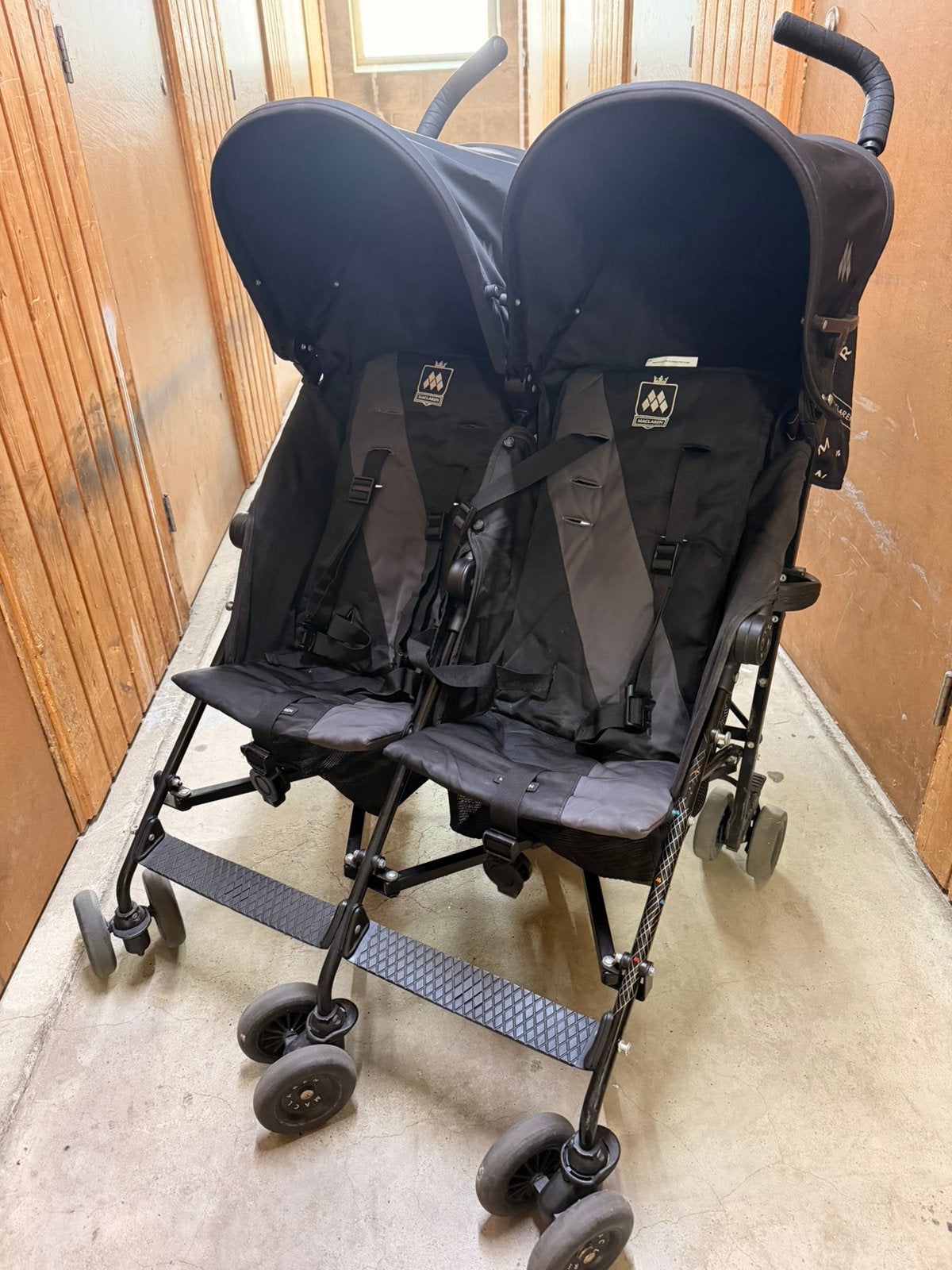 Dubbele kinderwagen van Maclaren, Ophalen, Gebruikt, Maclaren