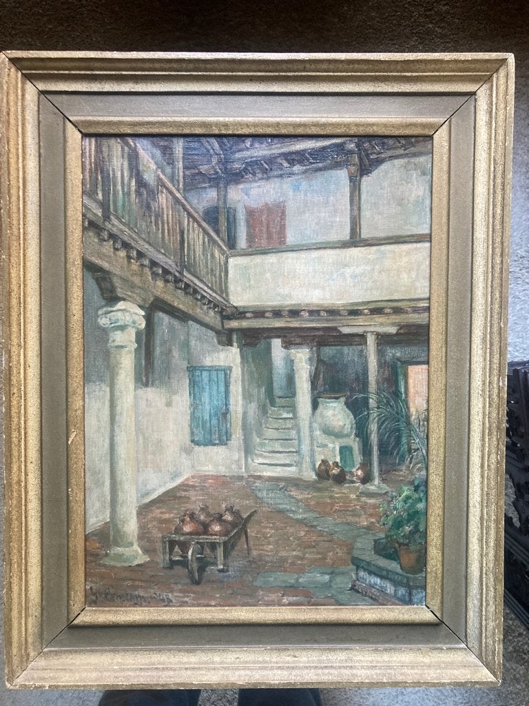 Hendrikus Eijkelenstam, Olieverf op doek, Doek, Ophalen of Verzenden, Olieverf, Klassiek