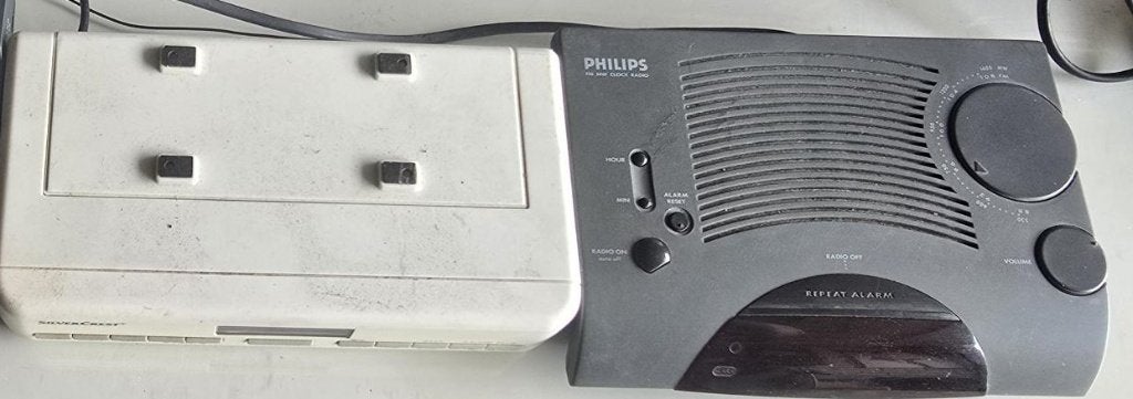 Philips en SilverCrest klokradio's - Gebruikt, Ophalen, Gebruikt, Analoog