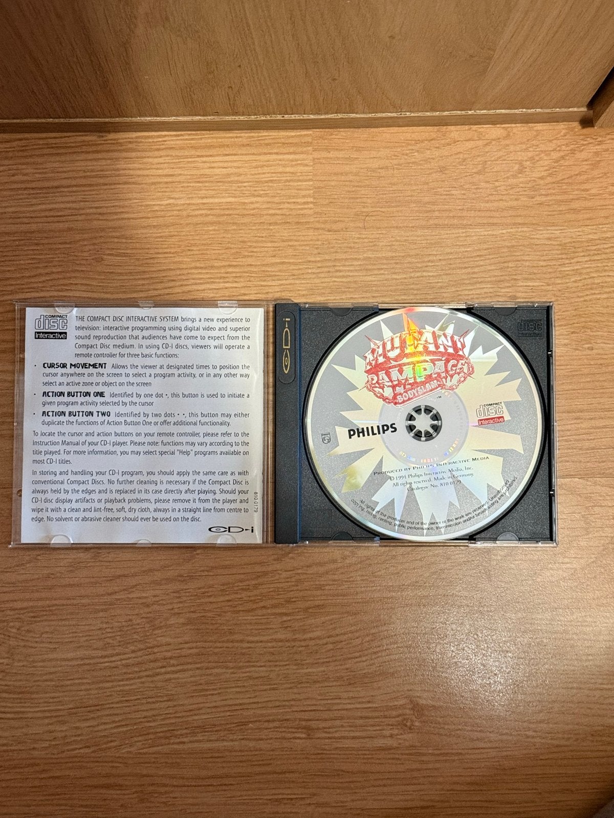 Mutant Rampage Bodyslam CD-i - Goede staat, Vechten, 1 speler, Ophalen of Verzenden, Zo goed als nieuw
