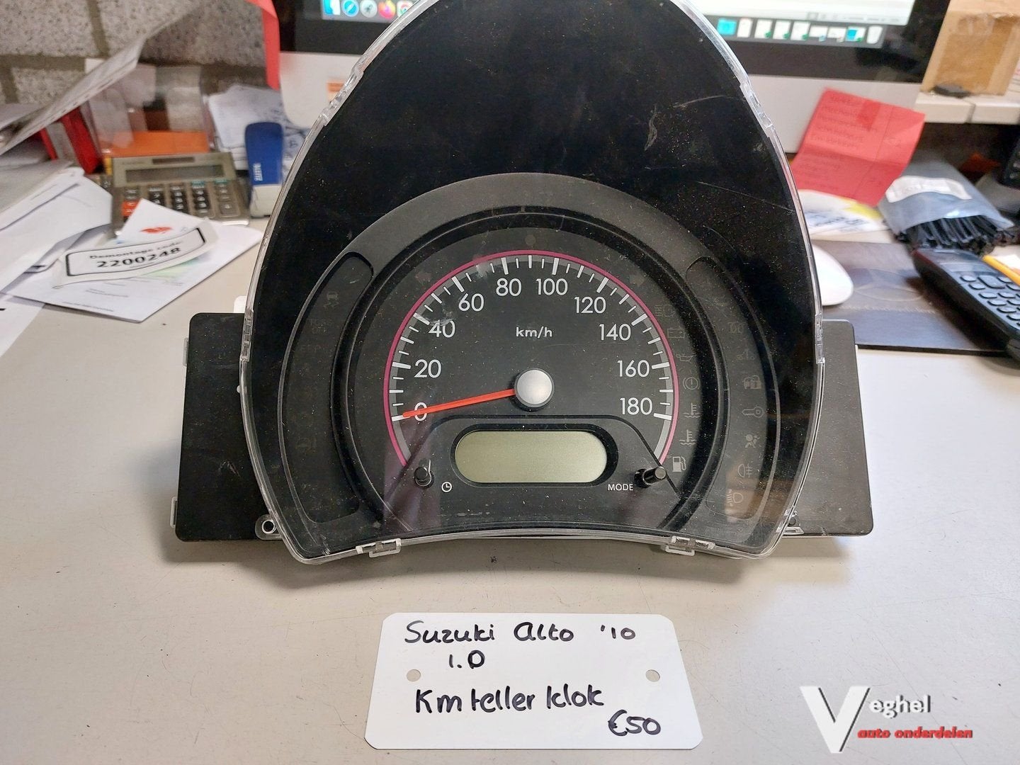 Suzuki Alto 1.0 B km tellerklok '10, Gebruikt, -, -, Ophalen of Verzenden