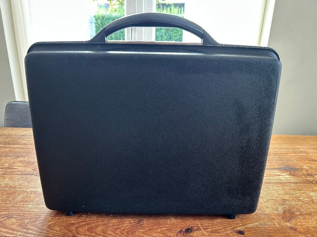 Samsonite harde akte tas, Ophalen, Gebruikt, Hard kunststof, 45 tot 55 cm
