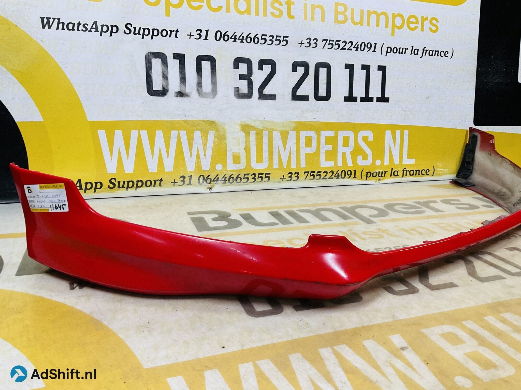 Spoiler Ford Fiesta Mk7 Stline ST-Line 1340204 Bumperlip 2-L