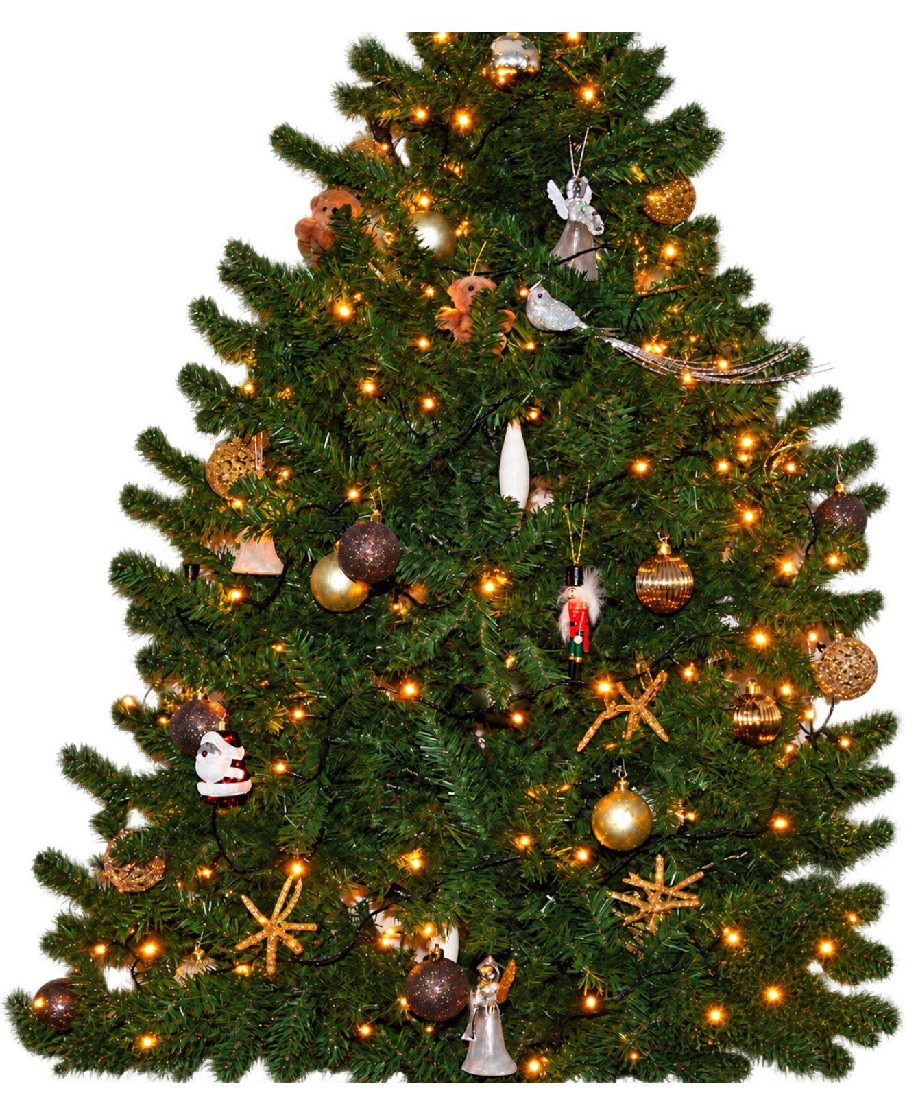 Kunstkerstboom, Ophalen, Gebruikt
