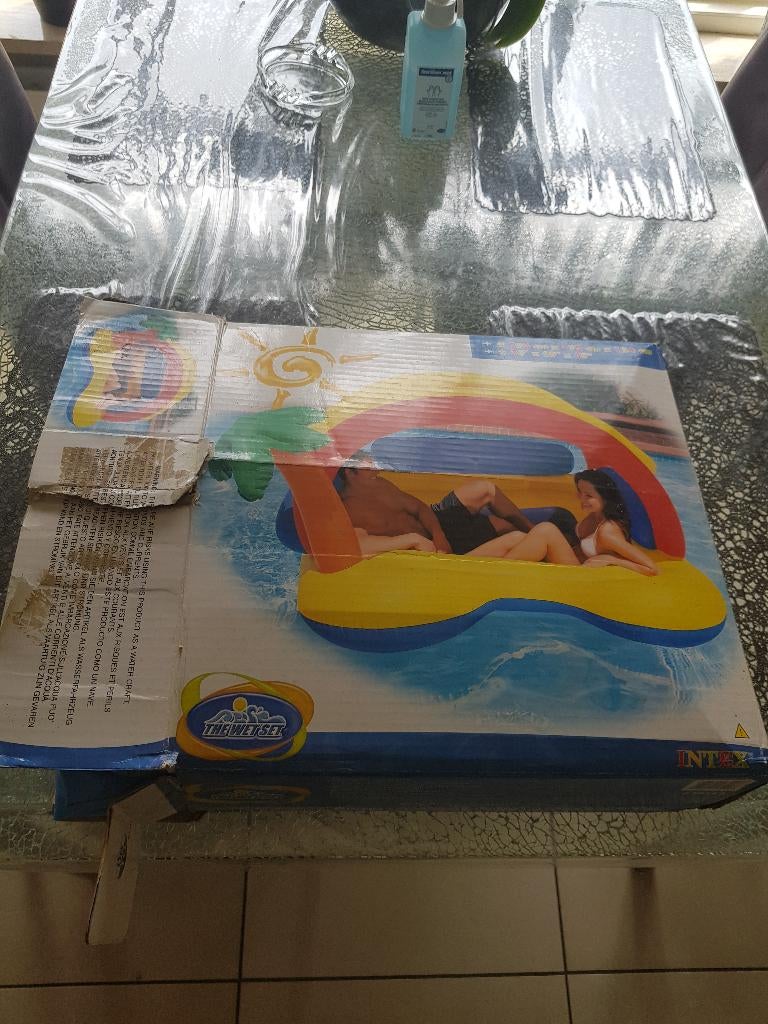 water speel eiland voor zwembad strand, Minder dan 80 cm, Overige typen, Rond, Ophalen of Verzenden